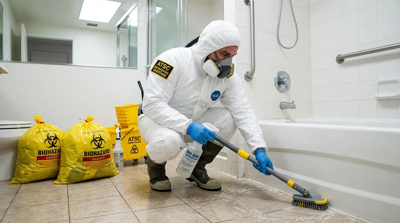 Decontamination equipment deployed for Blood Cleanup in Pine Island Ridge